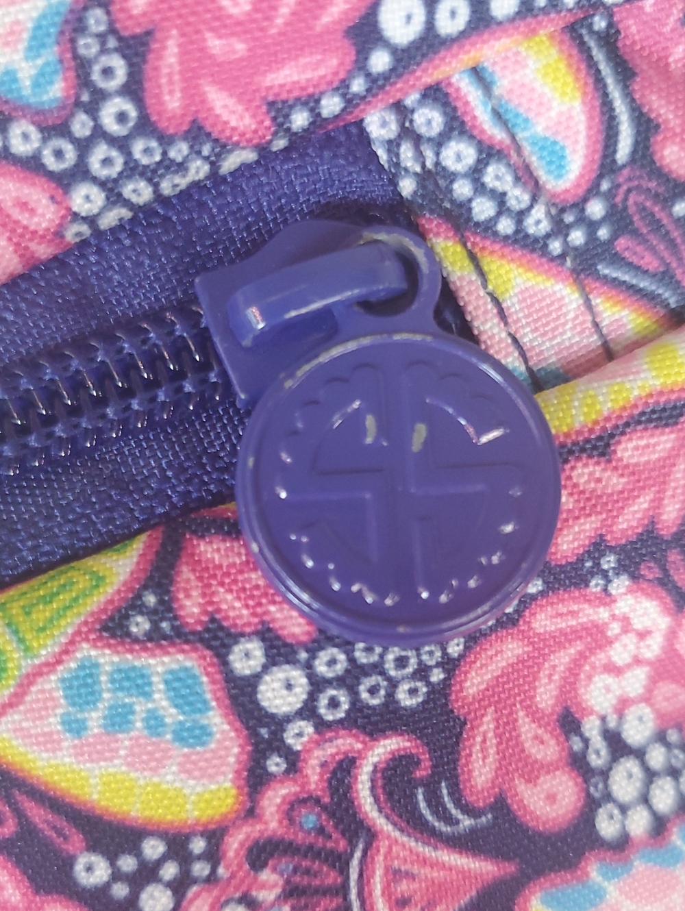 Simply Southern Pink and Purple Sea Turtle Print Sling Backpack. NWOT - Picture 4 of 12